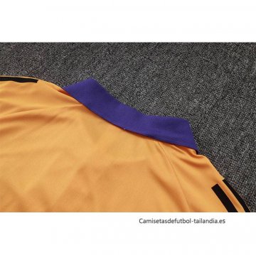 Conjunto Polo del Real Madrid 2024-2025 Amarillo