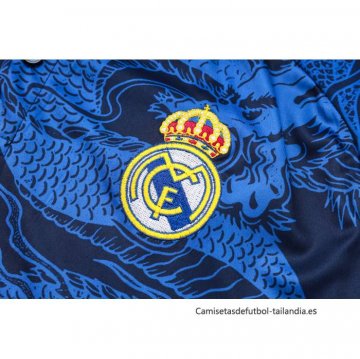 Conjunto Polo del Real Madrid Dragon 2024-2025 Azul