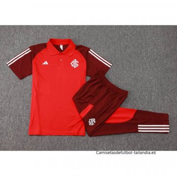 Conjunto Polo del SC Internacional 2024-2025 Rojo