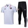 Conjunto Polo del Sao Paulo 2023-2024 Blanco