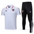 Conjunto Polo del Sao Paulo 2023-2024 Blanco