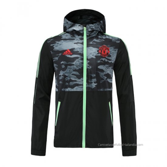 Rompevientos del Manchester United 2021-2022 Negro - Haga un click en la imagen para cerrar