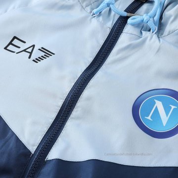 Rompevientos del Napoli 2023-2024 Azul