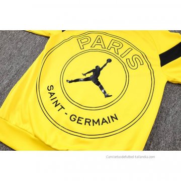 Sudadera con Capucha del Paris Saint-Germain Jordan 2023-2024 Amarillo
