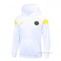 Sudadera con Capucha del Paris Saint-Germain Jordan 2023-2024 Blanco