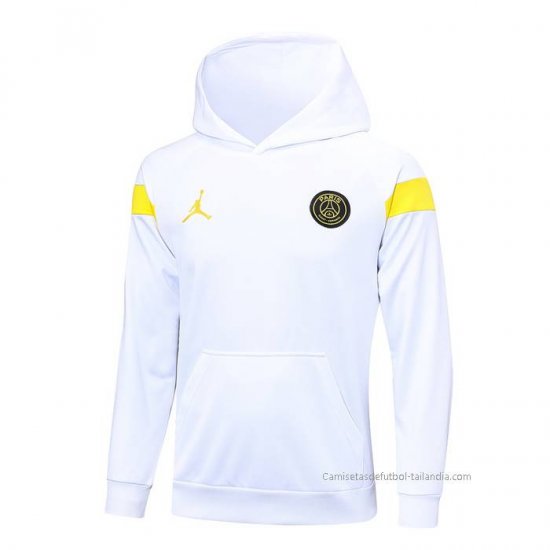 Sudadera con Capucha del Paris Saint-Germain Jordan 2023-2024 Blanco - Haga un click en la imagen para cerrar