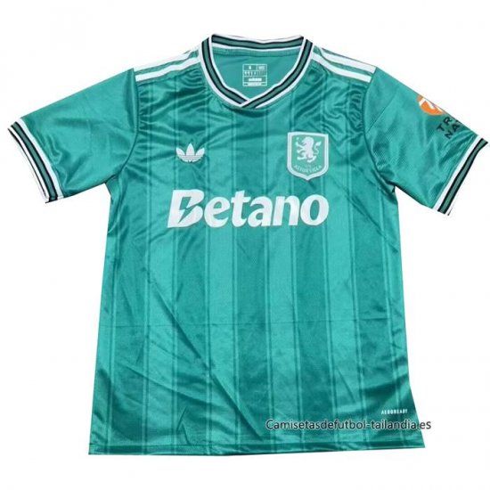 Tailandia Camiseta Aston Villa Special 2024-2025 Verde - Haga un click en la imagen para cerrar