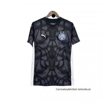 Tailandia Camiseta Bahia Portero 2025 Negro