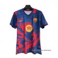 Tailandia Camiseta Barcelona Special 2025-2026 Azul Rojo