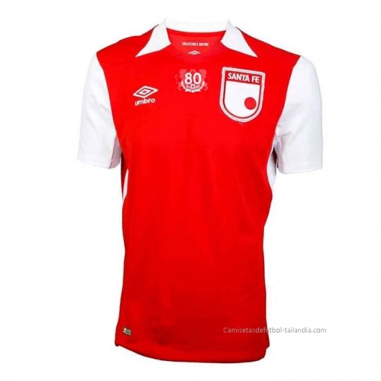 Tailandia Camiseta Independient Santa Fe 80 Anos 2021 - Haga un click en la imagen para cerrar