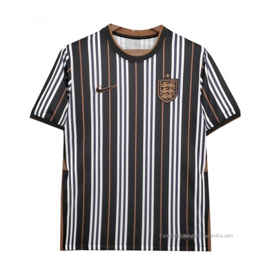 Tailandia Camiseta Inglaterra Special 2021 Negro y Blanco - Haga un click en la imagen para cerrar