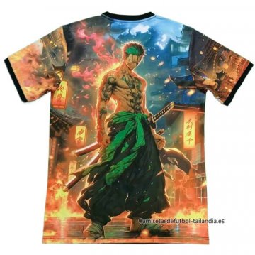Tailandia Camiseta Japon Anime 2025 Negro Naranja