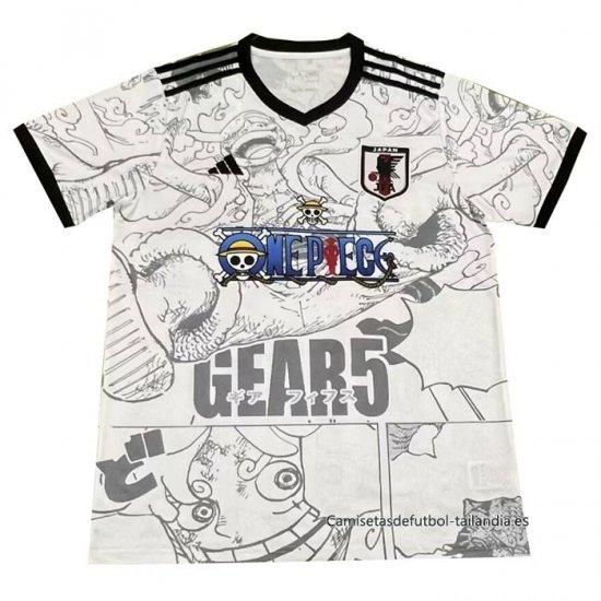 Tailandia 1ª Camiseta Japon PIECE 2024-2025 Blanco - Haga un click en la imagen para cerrar