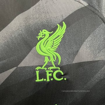 Tailandia Camiseta Liverpool Portero 2023-2024 Negro