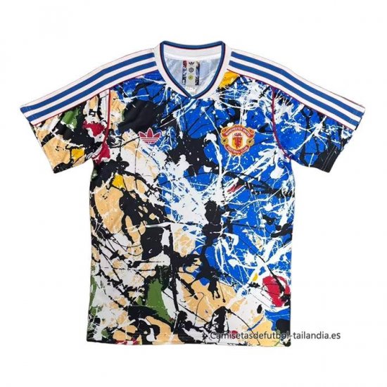 Tailandia Camiseta Manchester United Special 2025-2026 Azul - Haga un click en la imagen para cerrar