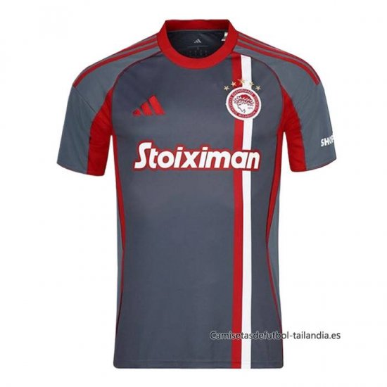 Tailandia 3ª Camiseta Olympiacos 2025-2026 - Haga un click en la imagen para cerrar