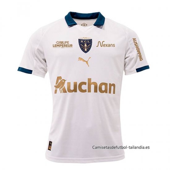 Tailandia Camiseta RC Lens Special 2025-2026 Blanco - Haga un click en la imagen para cerrar