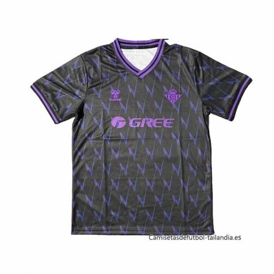 Tailandia Camiseta Real Betis Special 2025-2026 Negro - Haga un click en la imagen para cerrar
