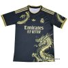 Tailandia Camiseta Real Madrid Dragon 2024-2025 Negro Oro Tailandia Camiseta Real Madrid Dragon 2024-2025 Negro Oro