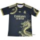 Tailandia Camiseta Real Madrid Dragon 2024-2025 Negro Oro