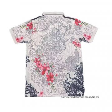 Tailandia Camiseta Real Madrid Dragon 2025-2026 Blanco Rojo