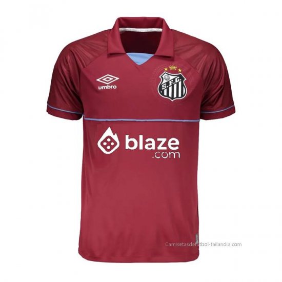 Tailandia Camiseta Santos Portero 2023 Rojo - Haga un click en la imagen para cerrar