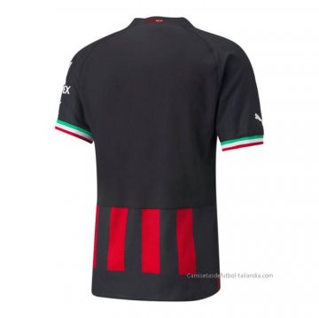 1ª Camiseta AC Milan Authentic 2022-2023