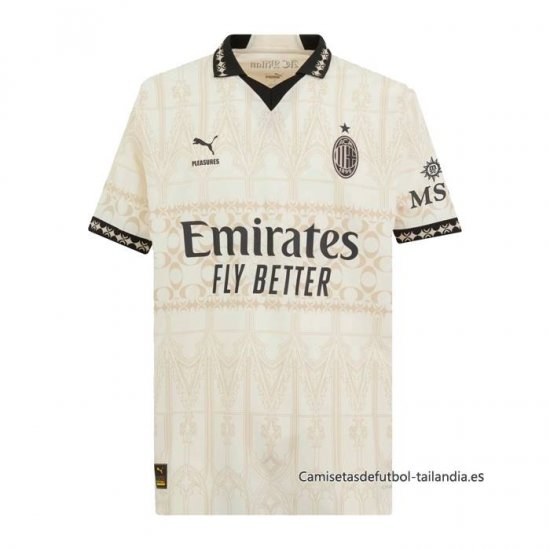 Camiseta AC Milan Pleasures Portero 2023-2024 - Haga un click en la imagen para cerrar