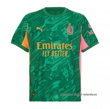 Camiseta AC Milan Portero 2025-2026 Verde Camiseta AC Milan Portero 2025-2026 Verde