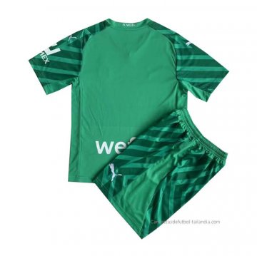 Camiseta AC Milan Portero Nino 2023-2024 Verde
