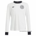 Camiseta Alemania 125 Aniversario Manga Larga 2025 Blanco