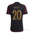 2ª Camiseta Alemania Jugador Brandt 2022