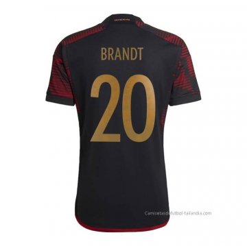 2ª Camiseta Alemania Jugador Brandt 2022 2ª Camiseta Alemania Jugador Brandt 2022