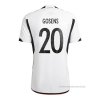 1ª Camiseta Alemania Jugador Gosens 2022