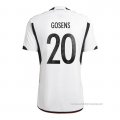 1ª Camiseta Alemania Jugador Gosens 2022