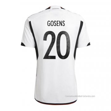 1ª Camiseta Alemania Jugador Gosens 2022