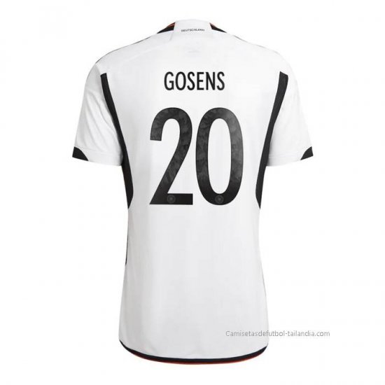 1ª Camiseta Alemania Jugador Gosens 2022 - Haga un click en la imagen para cerrar