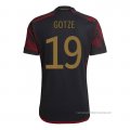 2ª Camiseta Alemania Jugador Gotze 2022