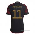 2ª Camiseta Alemania Jugador Moukoko 2022