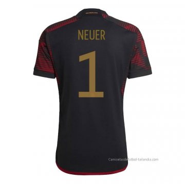 2ª Camiseta Alemania Jugador Neuer 2022 2ª Camiseta Alemania Jugador Neuer 2022