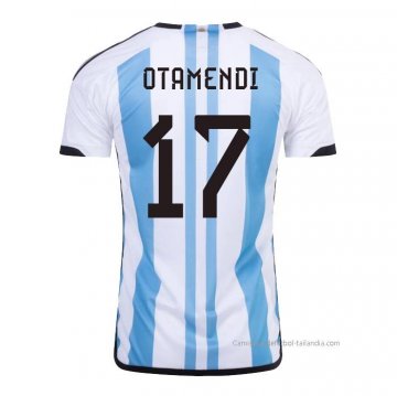 1ª Camiseta Argentina Jugador Otamendi 2022 1ª Camiseta Argentina Jugador Otamendi 2022