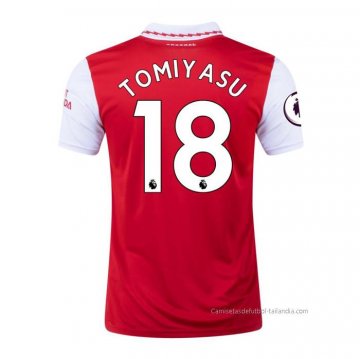 1ª Camiseta Arsenal Jugador Tomiyasu 2022-2023 1ª Camiseta Arsenal Jugador Tomiyasu 2022-2023