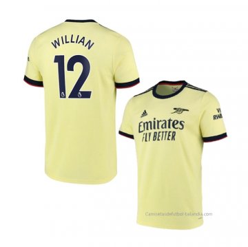 2ª Camiseta Arsenal Jugador Willian 2021-2022 2ª Camiseta Arsenal Jugador Willian 2021-2022
