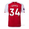 1ª Camiseta Arsenal Jugador Xhaka 2023-2024