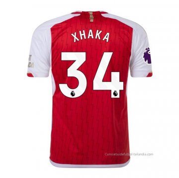 1ª Camiseta Arsenal Jugador Xhaka 2023-2024 1ª Camiseta Arsenal Jugador Xhaka 2023-2024