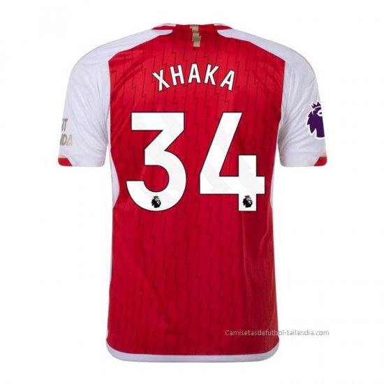 1ª Camiseta Arsenal Jugador Xhaka 2023-2024 - Haga un click en la imagen para cerrar