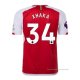 1ª Camiseta Arsenal Jugador Xhaka 2023-2024