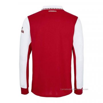 1ª Camiseta Arsenal Manga Larga 2022-2023