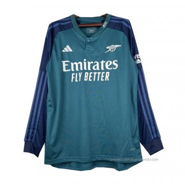 3ª Camiseta Arsenal Manga Larga 2023-2024 3ª Camiseta Arsenal Manga Larga 2023-2024