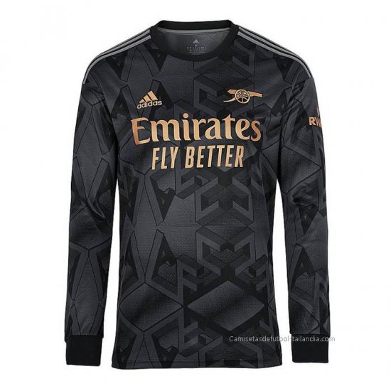 2ª Camiseta Arsenal Manga Larga 2022-2023 - Haga un click en la imagen para cerrar